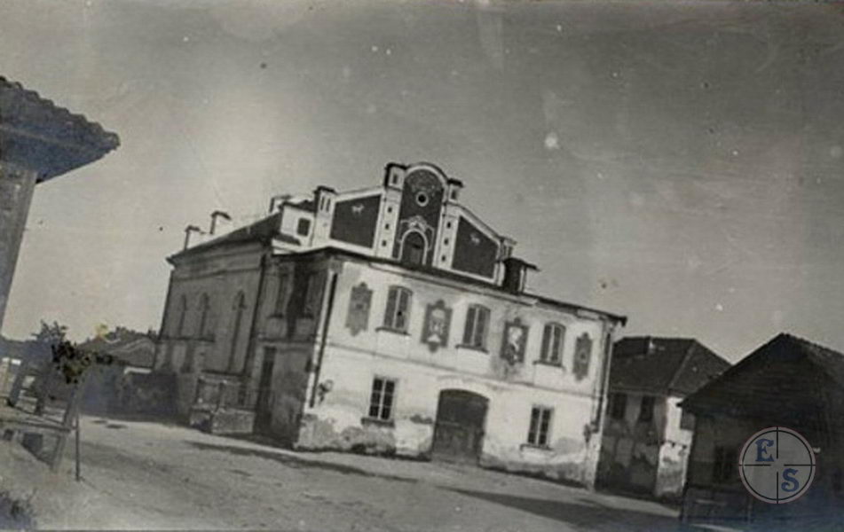 Велика синагога в Корці 1912 та 1920 роки